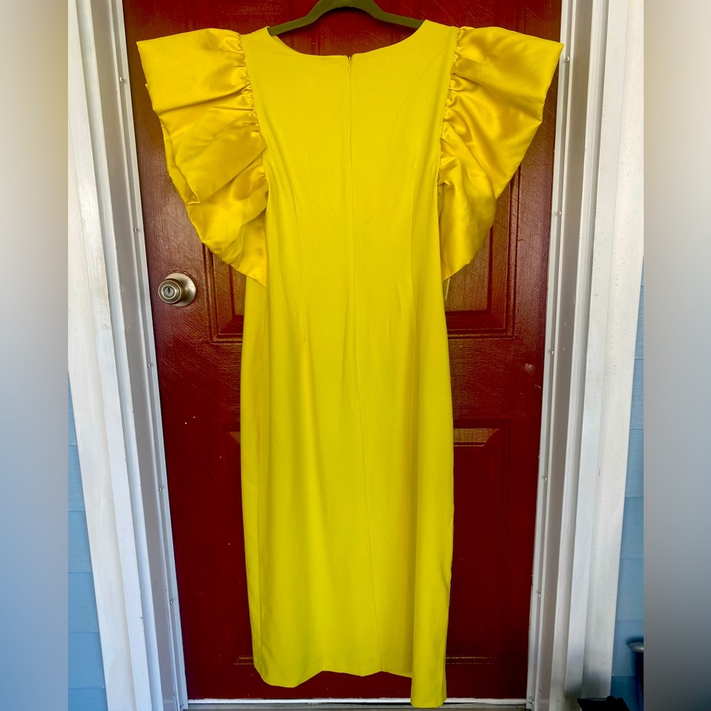 Beautiful, Stunning Yellow Long Dress Anthropologie